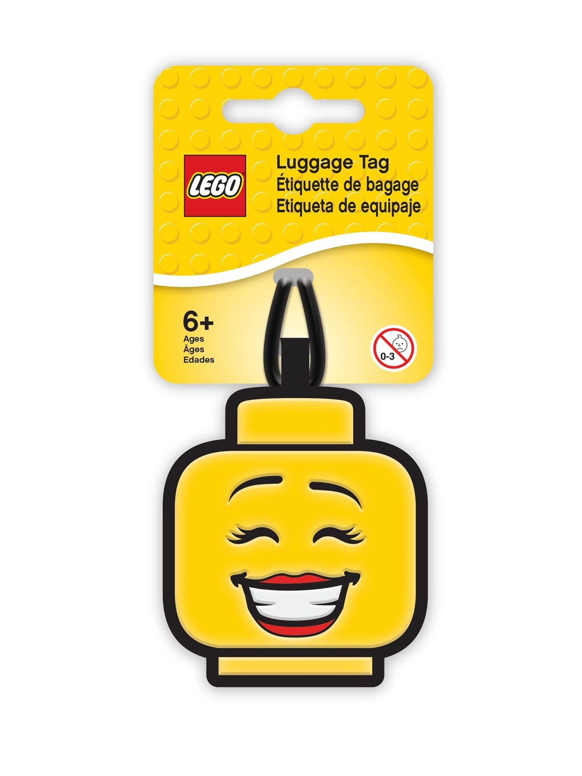 Euromic LEGO ICONIC Luggage tag GIRL FACE