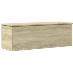 vidaXL Truhe Sonoma-Eiche 102x35x35 cm Holzwerkstoff