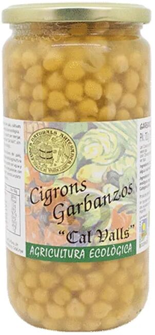 Cal Valls GRÃO COZIDO BIOLÓGICO 450g