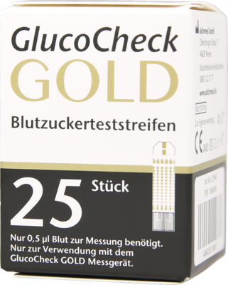 Aktivmed GmbH GLUCOCHECK GOLD Blutzuckerteststreifen 25 St 11864956