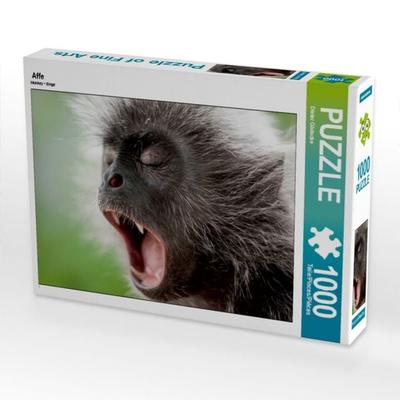 CALVENDO Puzzle Affe | 1000 Teile Lege-Größe 64x48cm Foto-Puzzle für glückliche Stunden