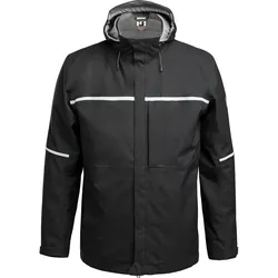 QUALITEX HIGH QUALITY WORKWEAR Hardshelljacke RESIST schwarz Herren: L