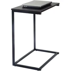 Décoshop26 - Beistelltisch tragbarer Couchtisch U-förmiger Computertisch Naturfinish 20_0001211