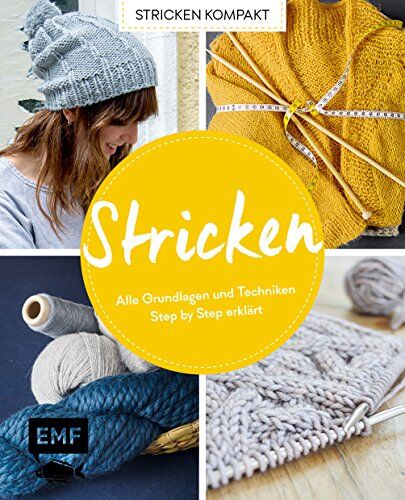 Stricken kompakt – Grundlagen Stricken: Alle Grundlagen und Techniken Step-by-Step erklärt - Preis vom 30.09.2026 09:01:18 h