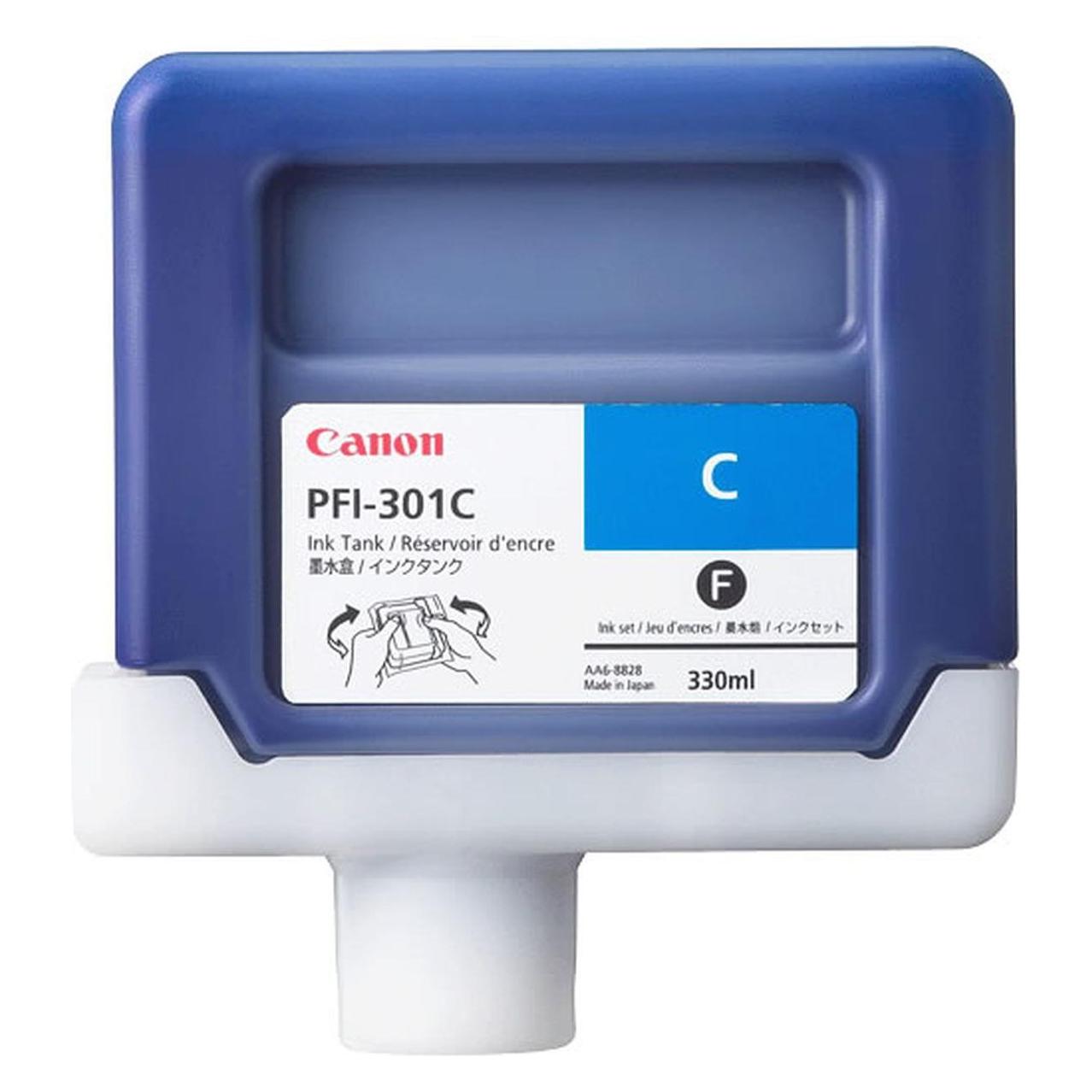 Canon Tinte Large Format cyan Orig.Nr. PFI-301C (C) (PFI-301C)