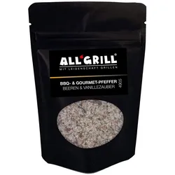Allgrill BBQ- Gourmet-Pfeffer BEEREN- VANILLEZAUBER 80g