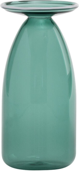 Zafferano Vaso 22 cl Un Fiore Verde Lago