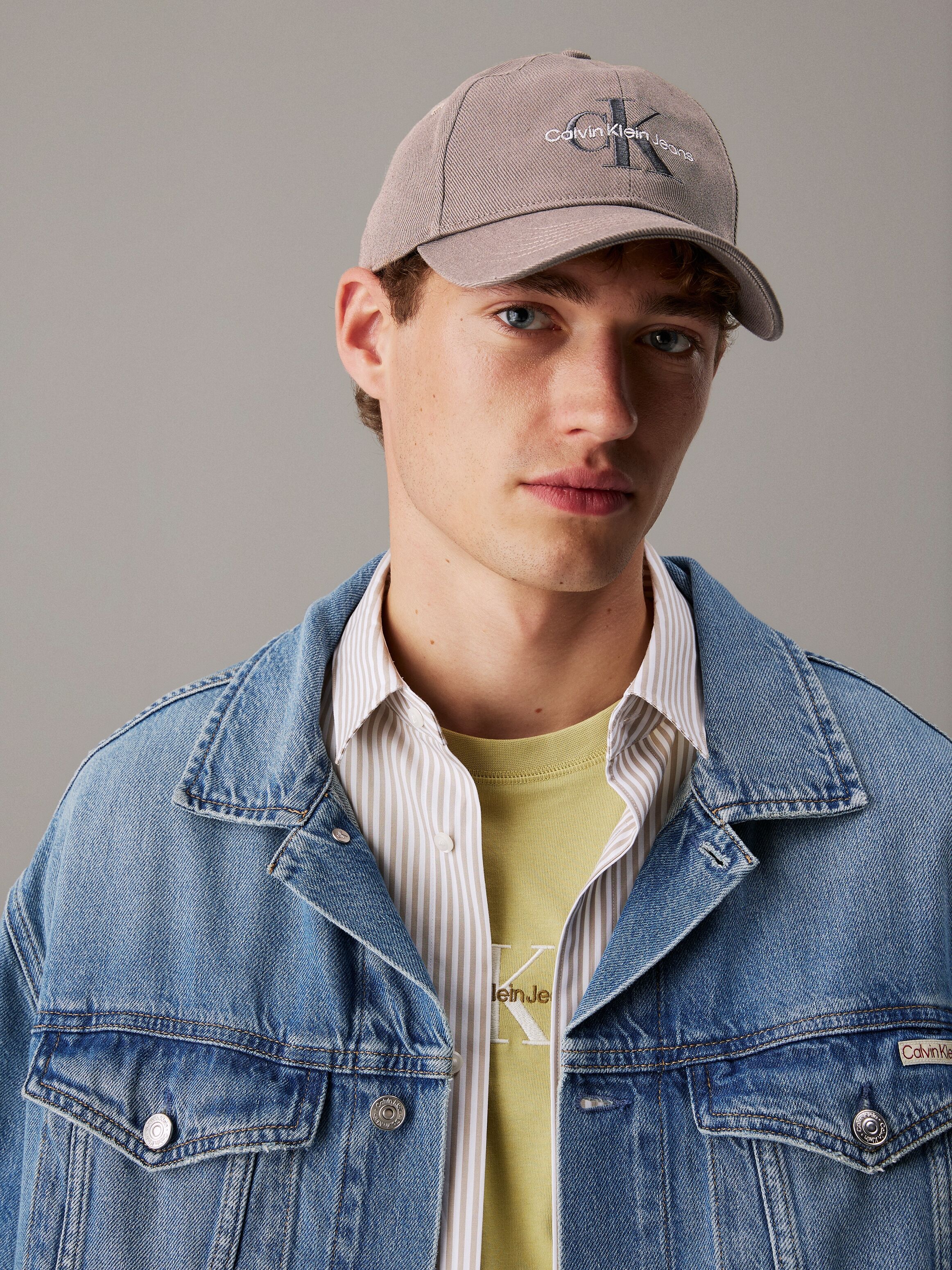 Calvin Klein Jeans mit Markenlogo charcoal gray Einheitsgröße