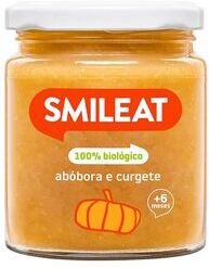 Smileat Boião Abóbora e Curgete Biológico +6M 230 gr