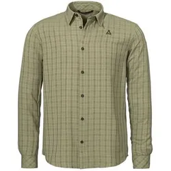 SCHÖFFEL Herren Hemden lg.Arm He/Uni Shirt Style Energio MEN, Größe 48 in Grün Grün