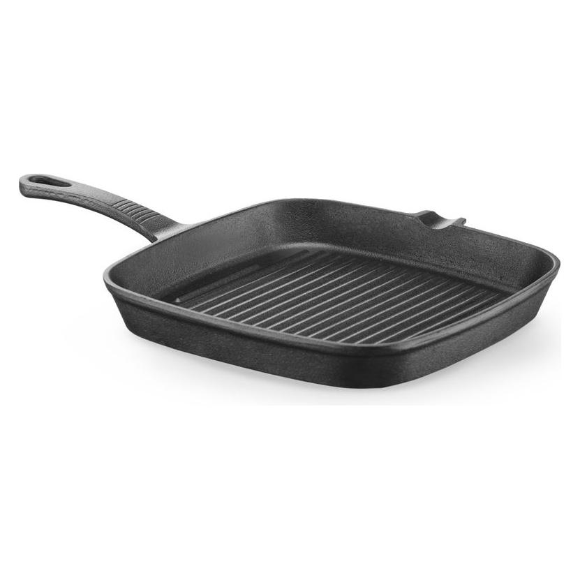Hendi Gusseisen-Grillpfanne,, 230x230x(H)25mm (Grillpfanne, Gusseisen) (62481581)