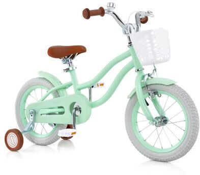 Costway 16 Inch Kids Bike with Adjustable Seat and Bell for Kids 3-8 Years Olds-16 inches