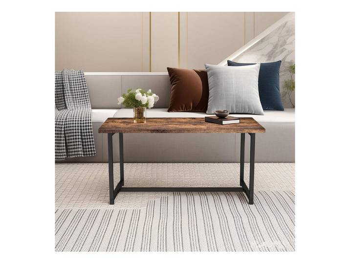 LuxusKollektion Couchtisch Couchtisch Vintage Braun Rechteckig (1-St)