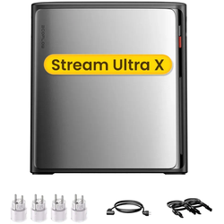 EcoFlow Stream Ultra X, All-in-One Speicher für Balkonkraftwerke, by Powerness - Stream Ultra X | 3840Wh / 4 x Smart Plug / Selbstabholung