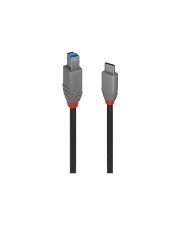 Lindy 3m USB 3.2 Typ C an B Kabel Anthra Line Digital/Daten m (36668)
