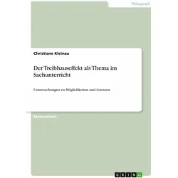 Der Treibhauseffekt als Thema im Sachunterricht, Schulbücher von Christiane Kleinau
