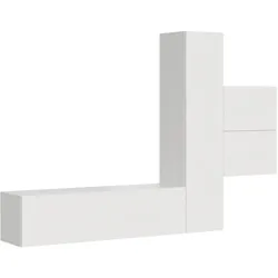 Itamoby Zusammensetzung der Wohnzimmerwand H17 L.254 H.173,6 P.39,2