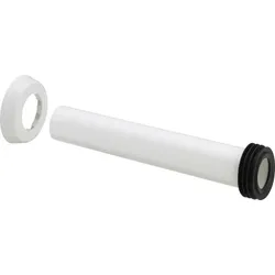 Viega WC Anschlussgarnitur 8310.79 in 45x44mm Kunststoff weiß-alpin