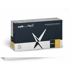 Zarys easyCARE flex nitrile Handschuh black Größe S