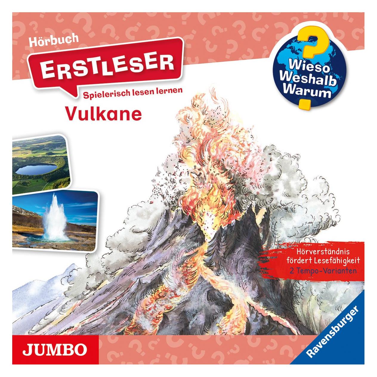 Jumbo Neue Medien Wieso? Weshalb? Warum? Erstleser - Vulkane (33774670)