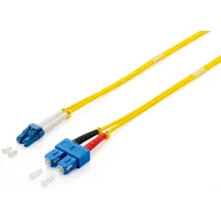 Equip LC / SC-Glasfaser-Patchkabel, OS2, 1.0m