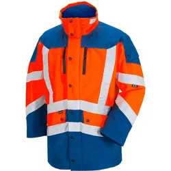 HAIX GORE-TEX HiVis Jacke CAVAZZO EBX Warnorange/royal - S - blauorange