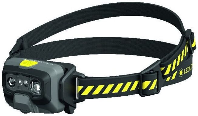 LEDLENSER Lampe frontale rechargeable HF6R Work jaune 20-800 lumens (502798)