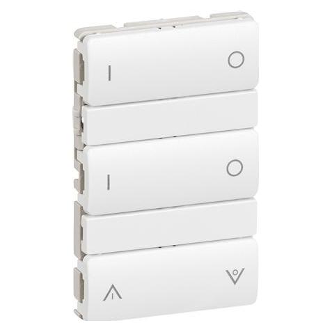 LK Batterie Druck 6NO, 1.5 Modul, IHC Wireless FUGA Batterie Druck 6NO, 1.5 Modu (AAK505D6003)