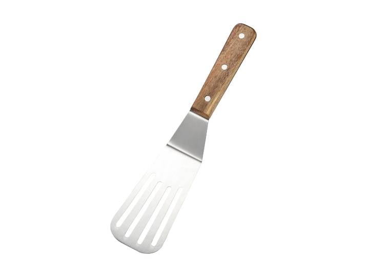 Dorre Spatule fendue Steph Acier inoxydable, bois d’acacia, 28 cm