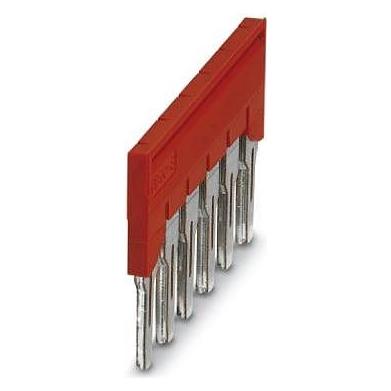 Phoenix Contact Bridge Positions: 6, Color: Red (3032470)