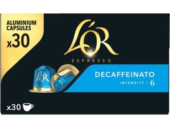L'or - Capsules Espresso Decaffeinato X30 156g