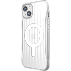X-Doria Raptic Clutch MagSafe - biologicky biologisch abbaubar Hülle für iPhone 14 Plus (getestet bei Sturz aus Höhe 3 m) (transparent)