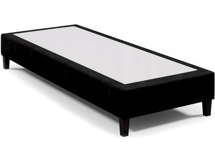 Best for Home Boxspringbett Boxspringbettgestell aus Massivholz in verschiedenen Größen (Bettgestell / Seniorenbett / Jugendbett / Kinderbett, Bettgestell ohne Matratze, optional mit Kopfteil), Massivholzrahmen, Trinity-Stoffbezug, wasserdicht, abriebfest