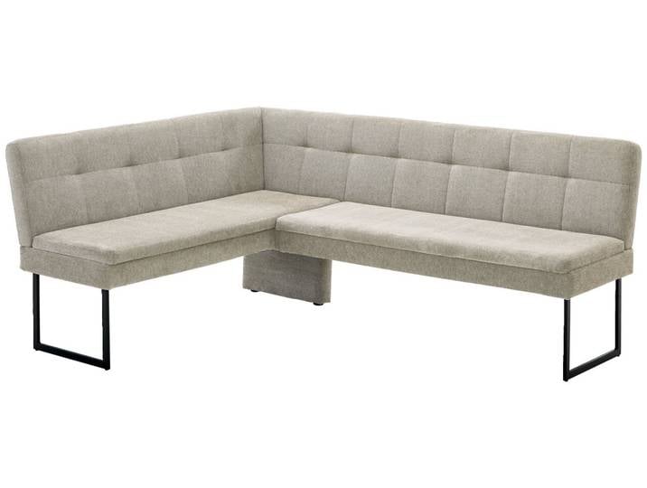Novel Eckbank QUICK, beige, Stoff