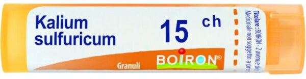 Kalium Sulfuricum 15ch Boiron 80 Granuli Omeopatici