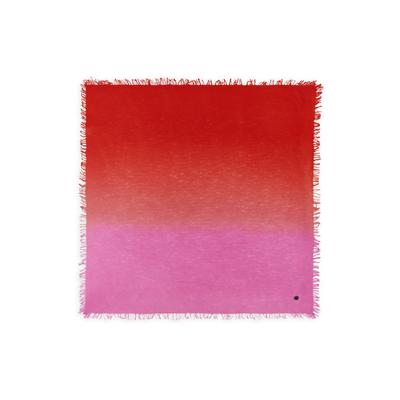 Modetuch CODELLO "Codello Tuch", Damen, hellrot, Modetücher, mit Fransen