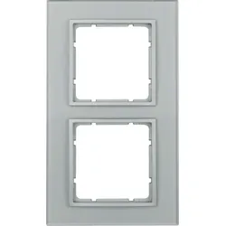 Berker Glasrahmen 2-fach 10126414