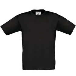 B&C Schweres Kinder T-Shirt Exact 190 TK301 black 9/11 (134/146)