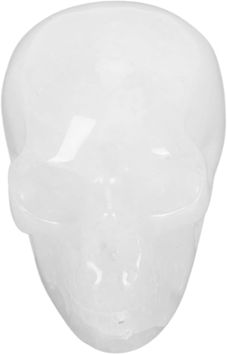 Handgegraveerde Kristallen Skull Beeldjes van 5 cm voor Meditatie en Decoratie