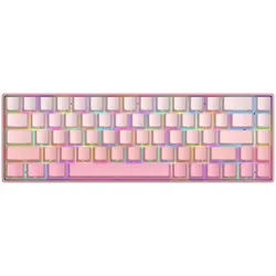 White Shark NUNCHAKU-P-US-RED.SW GK-007411 Pink / Roter Schalter US (US, Kabelgebunden), Tastatur, Pink