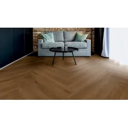 ter Hürne Herringbone Collection Parkett Eiche Langeoog ausgeglichen gebürstet Fischgrät 1082x12x162 mm