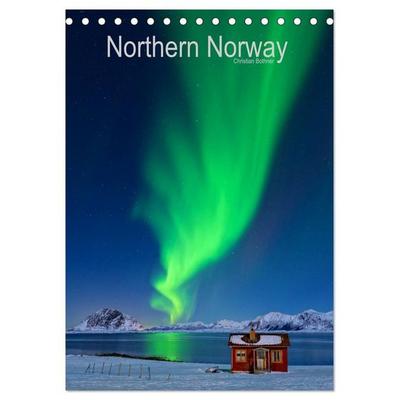Northern Norway (Tischkalender 2027 DIN A5 hoch), CALVENDO Monatskalender