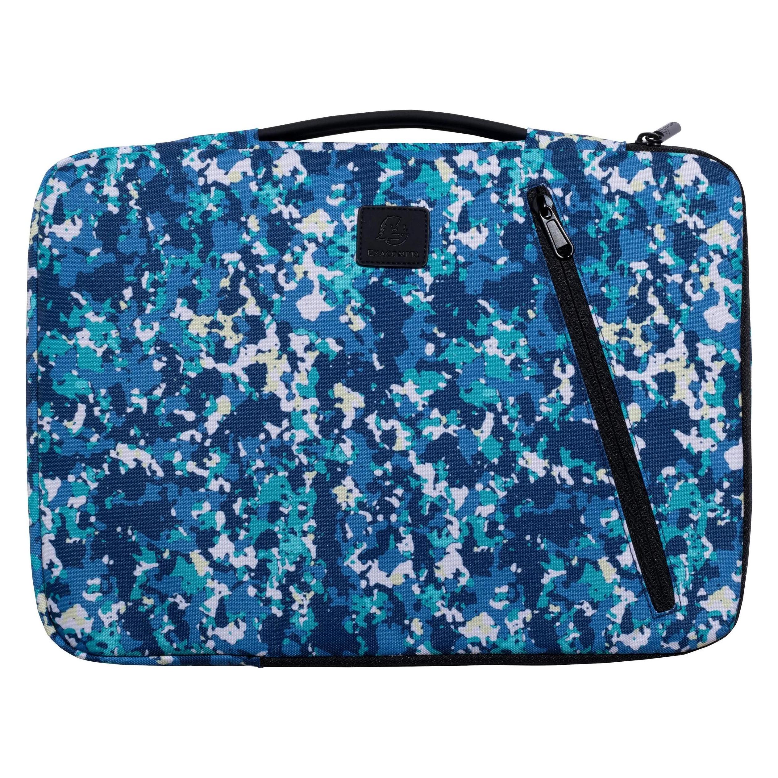 Exacompta Laptophülle Veggie Kunstfaser blau bis 35,6 cm (14 Zoll) (14", Universal) (17255E)
