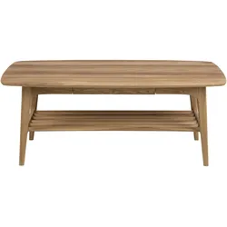 Ebuy24, Couchtisch + Beistelltisch, Couchtisch Emily (130 x 70 x 51 cm)