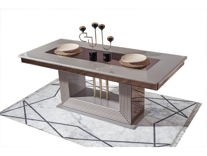 Xlmoebel Esstisch Holz Esstisch Modern Esszimmer Möbel Stil Design SOFORT (Esstisch), Made in Europa
