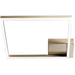 Fabas Luce, Deckenleuchte, Deckenleuchte gold messing Kunststoff Acryl Modern Warmweiss (3510 lm)