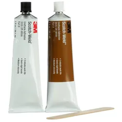 3M Scotch-Weld 2-Komponenten-Konstruktionsklebstoff auf Polyurethanbasis 3535 B/A, Beige, 59 ml