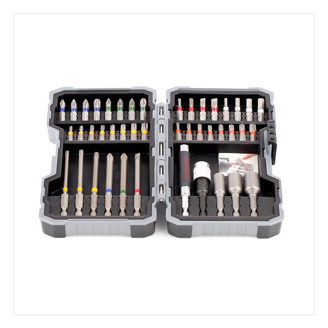 Bosch Professional Zubehör Bits-Satz mit Klingenhalter - 43 Stk (2607017164)