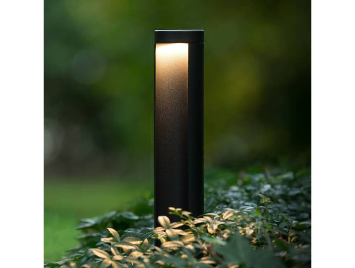 Lucide LED Sockelleuchte Combo, schwarz, Aluminium