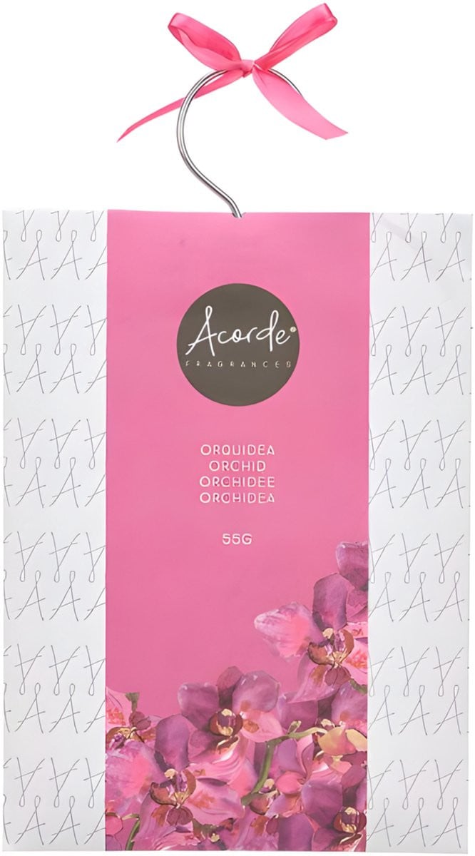 Acorde Geurzakjes Orchidee met ophanghaak - 55 g - Luchtverfrisser